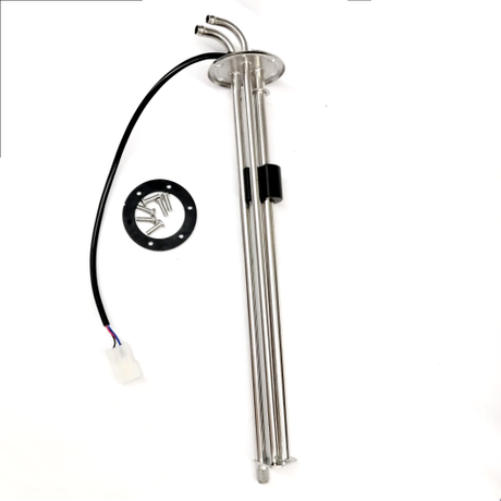 Generator stainless steel diesel/oil/fuel tank Level Sensor with fuel pick up and fuel return
