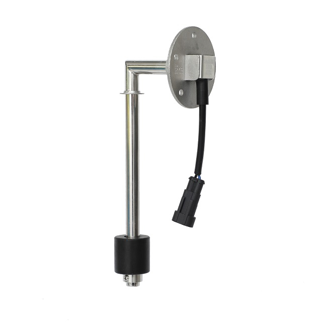 90 Degree Side Mount Stainless Steel Resistance Voltage Current Output Level Sensor