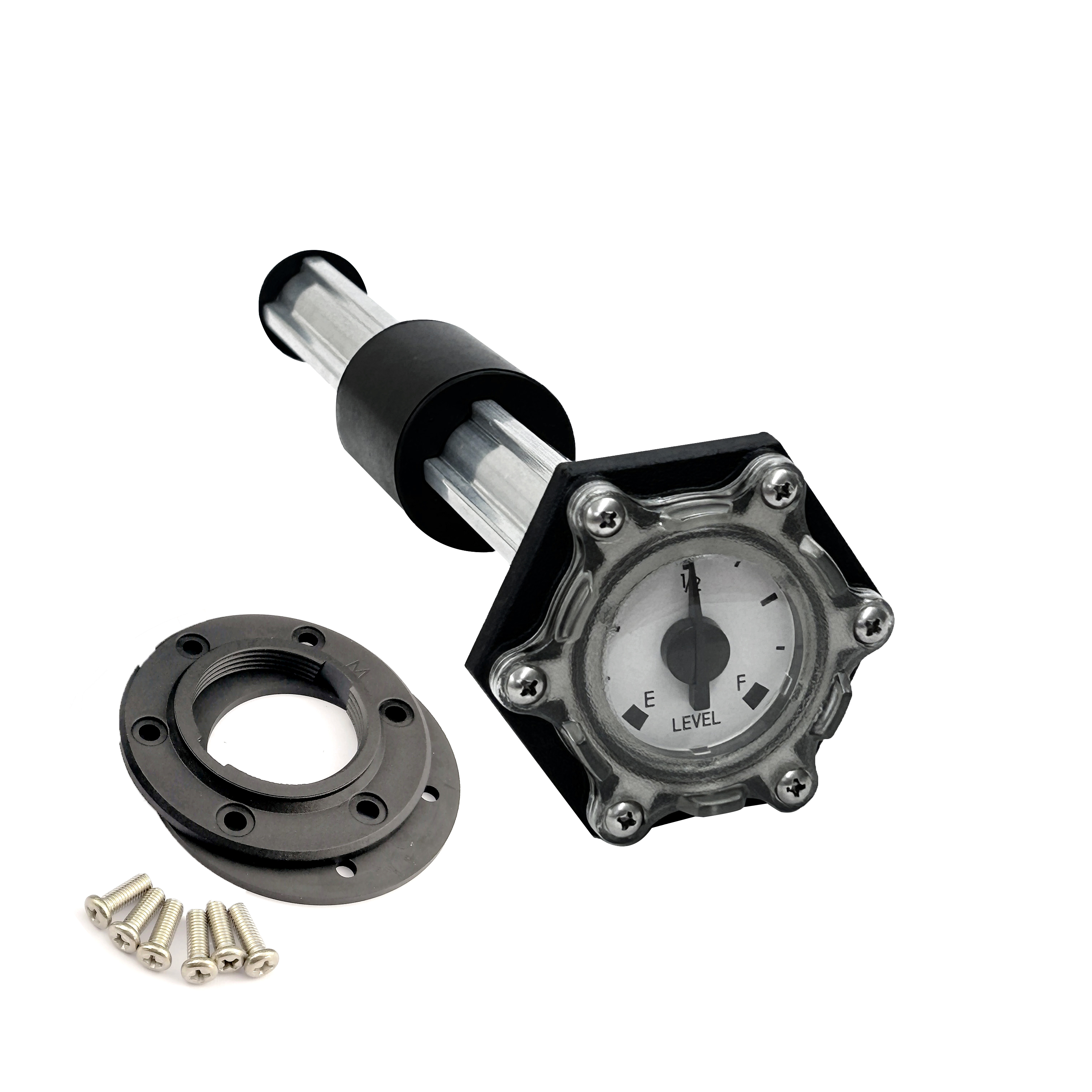 Generator BSP 1 1/2“ Thread in 200mm in Length Empty To Full Mechanical Level Spiral Content Gauge