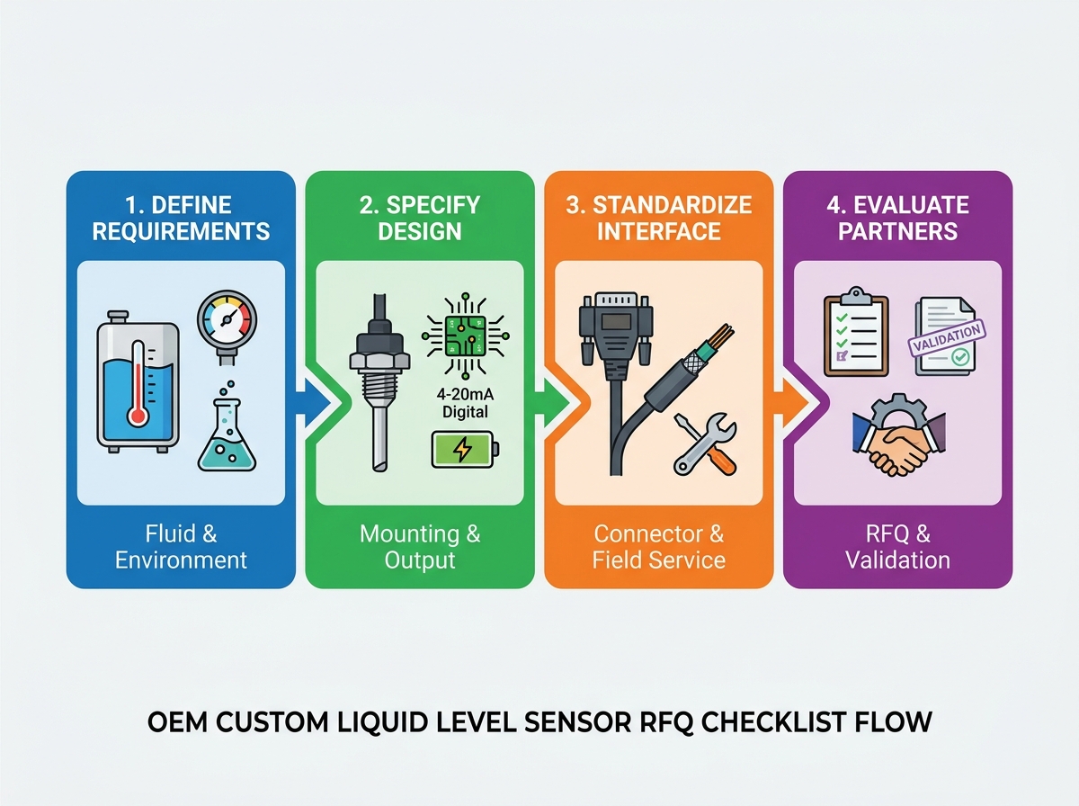 Custom Liquid Level Sensor